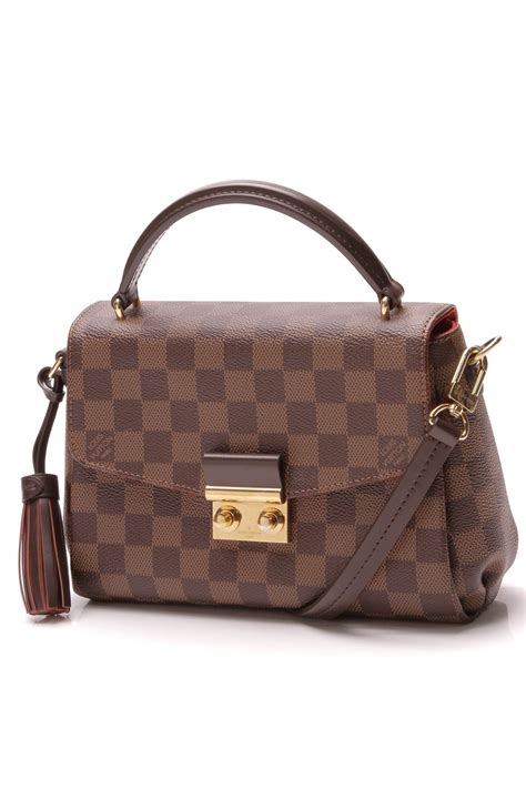 casual lv bags small damier ebene|Croisette Damier Ebene Compact Crossbody .